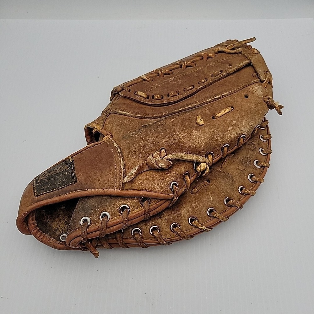 vintage western auto stores REVELATION‎ first base  baseball glove G 1340